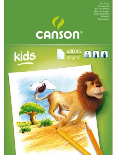 Rajztömb gyerekeknek 90g/m2 30 ív A5