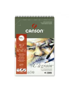 C á grain rajztömb rövid oldalán spirálozott 224g/m2 30 ív A4+