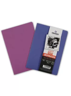 CANSON ArtBooks Inspiration vázlatfüzet, 30 ív,   A5 borító: ultramarin/violet