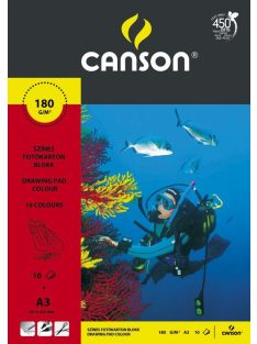 CANSON Színes Fotókarton csomag - A/3 160 gr 10 íves