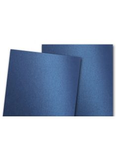   Metálfényű papír - Sötétkék színű metál csillogású papír 110gr, - Egyoldalas, A4 - DeepBlue