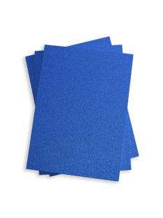   Metálfényű papír - Középkék színű, 120gr, Kétoldalas - Tengerkék
