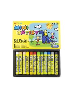   Olajpasztell készlet - Mungyo Mini Oil Pastels for Artists - 12 színű készlet