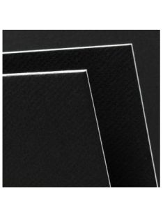 Canson Mi-Teintes   paszpartu karton, méhsejtjellegű felülettel, ívben 1090g/m2 60 x 80, fekete