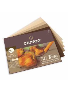   Mi-Teintes CANSON, savmentes színes pasztelltömb, (rövid oldalán ragasztott) 160g/m2 30 ív szort. 32 x 41 - Megszűnt