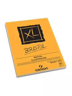 CANSON XL BRISTOL rövid oldalán ragasztott, mikroperforált 180g/m2 50 ív A3 - MEGSZŰNT
