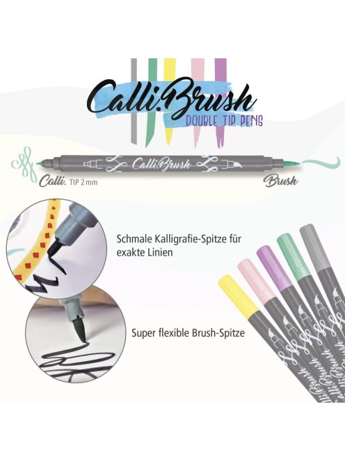 Calli.Brush Set Pastel