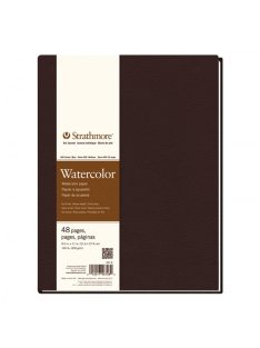   Akvarellkönyv - Strathmore 400 Art Journal - Fehér, 300 gr, 48 lapos, 22x14 cm, keményborítós