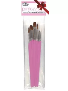 Kreatív hobby - Ecsetkészlet - PINK