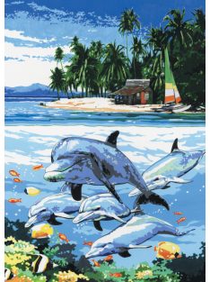 Kreatív hobby - Delfinek