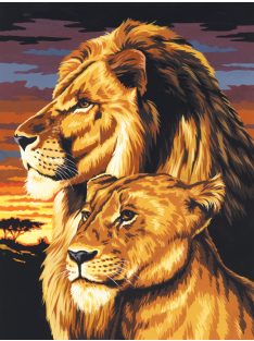 Kreatív hobby - Oroszlánok