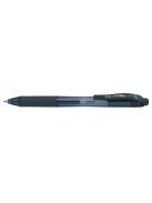 Zseléstoll, 0,35 mm, nyomógombos, PENTEL EnerGelX BL107 - fekete és további színek