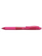 Zseléstoll, 0,35 mm, nyomógombos, PENTEL "EnerGelX BL107", rózsaszín