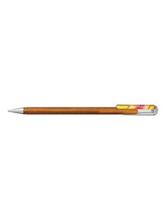   Pentel zselés kupakos rollertoll Hybrid - arany+metálpiros & arany  