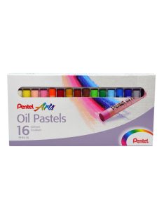 Pentel olajpasztell kréta 16 szín 