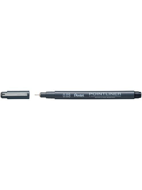 Pentel Pointliner tűfilc 0,03 mm - fekete  