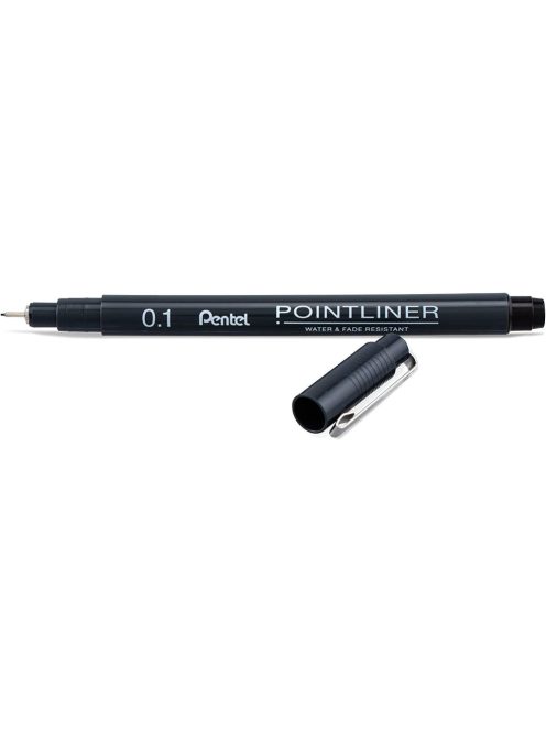 Pentel Pointliner tűfilc 0,1 mm - fekete