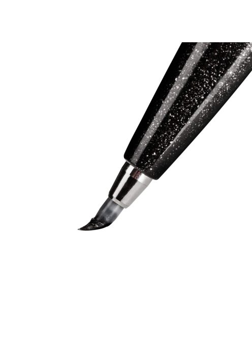 Pentel Brush Sign Pen kalligrafikus hajlékony hegyű ecsettoll  - fekete 