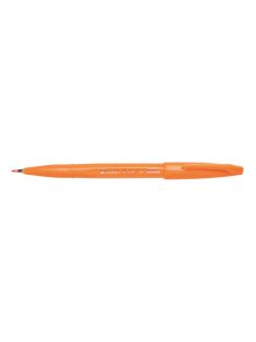   Pentel Brush Sign Pen kalligrafikus hajlékony hegyű ecsettoll - narancs 