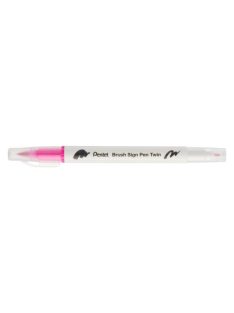 Pentel Twin Brush Pen kétvégű ecsettoll - rózsaszín