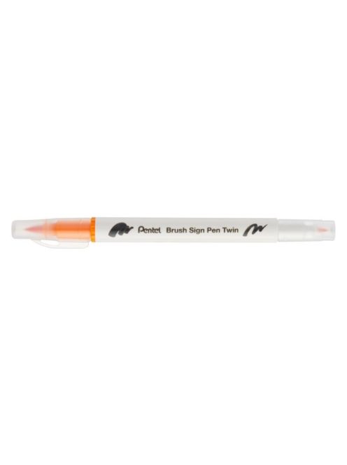 Pentel Twin Brush Pen kétvégű ecsettoll - napsárga