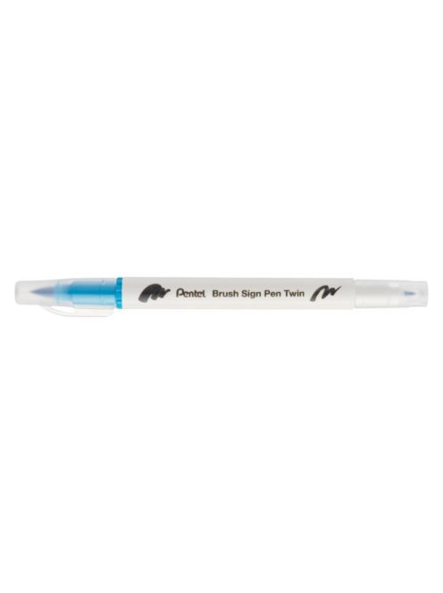 Pentel Twin Brush Pen kétvégű ecsettoll - türkiz
