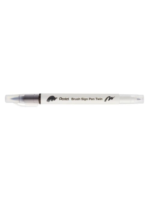 Pentel Twin Brush Pen kétvégű ecsettoll - sötétbarna