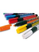 Pentel törölhető folyékony krétamarker fordítható heggyel 2-4 mm- fekete 