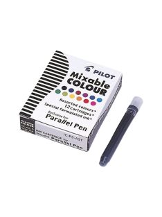   Töltőtoll patron csomag - PILOT Parallel Pen - 12 különböző színű tinta egy csomagban