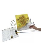 Kifestő készlet vászonra, akrilfestékkel, ecsettel, felnőtteknek - 23x31 cm - Mona Lisa