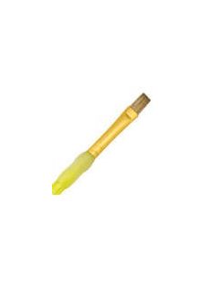   Soft Grip ecset - Lapos árnyékoló ecset, természetes nyest szőrrel - 6-os méret