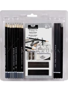 Művész rajzkészlet - Grafit, kréta szén válogatás