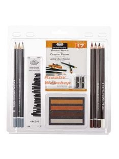 Grafit, szén és pasztell válogatás - Szépia árnyalatok