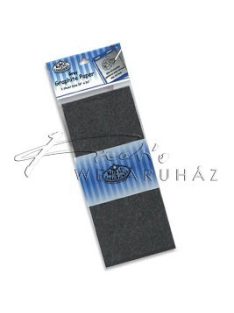 Kreatív hobby - Sötétszürke grafitpapír lapok, A4