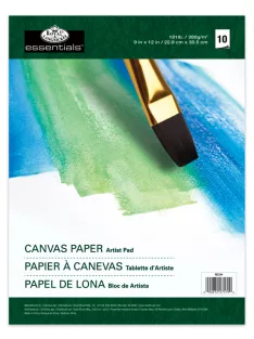   Olaj- és akriltömb - Vászonhatású művészpapír olaj- és akrilfestéshez, 23x30,5cm, 10lap, 280g