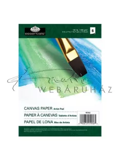   Olaj és Akril füzet, vászonhatású művészpapír olaj- és akrilfestéshez, 18x13cm, 6lap, 280g