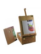 Óriás akril, olaj és akvarell művészkészlet, dobozos asztali, natúr - Royal Mixed Media 104