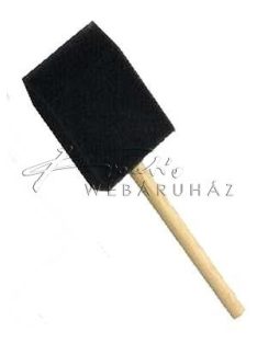 Szivacsecset, lapos - közepes - 5 cm