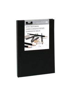  Vázlatköyv - Royal SketchBook A3 - fekete keménykötéses vázlatkönyv