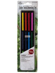 Kreatív hobby - Színes rudak mini készlet - fém dobozban - Royal - 12db