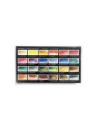Akvarell művészkészlet, fémdobozban, szilkés - Jane Blundell válogatás, 24 színű - Roman Szmal Aquarius