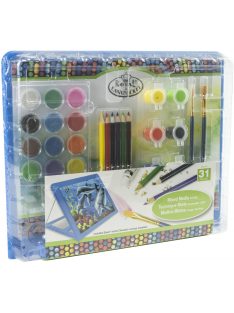 Festőállványos művészkészlet gyerekeknek - Royal 31 részes szett