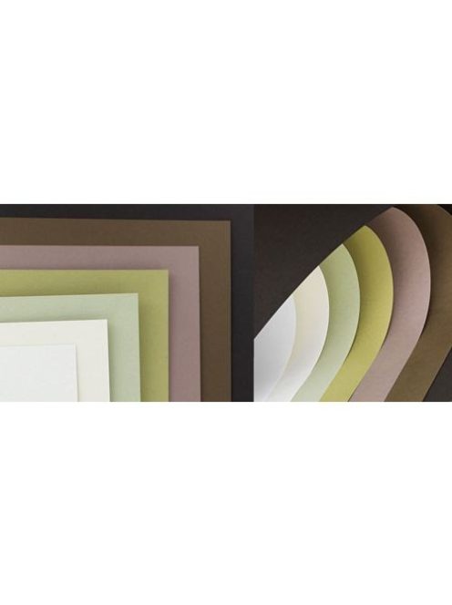 RealNatural kartonpapír - Növényi rostos karton, Újrahasznosított papírból - 250 gr, A4 - Szolo