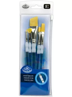   Ecsetkészlet, Soft Grip Gold Taklon ferdére vágott válogatás
