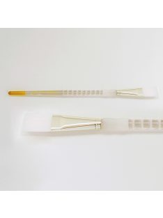 Ecset, Soft Grip hosszú nyelű hófehér lapos ecset 12