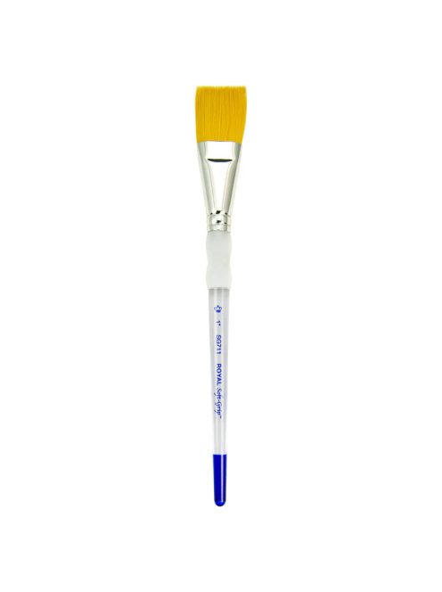 Ecset, Soft Grip Gold Taklon lapos ecset 1"