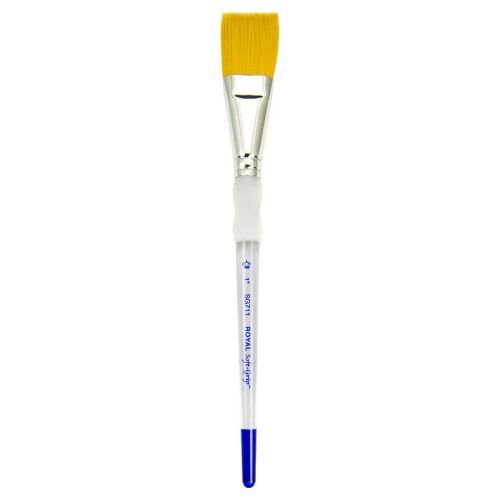 Ecset, Soft Grip Gold Taklon lapos ecset 1"