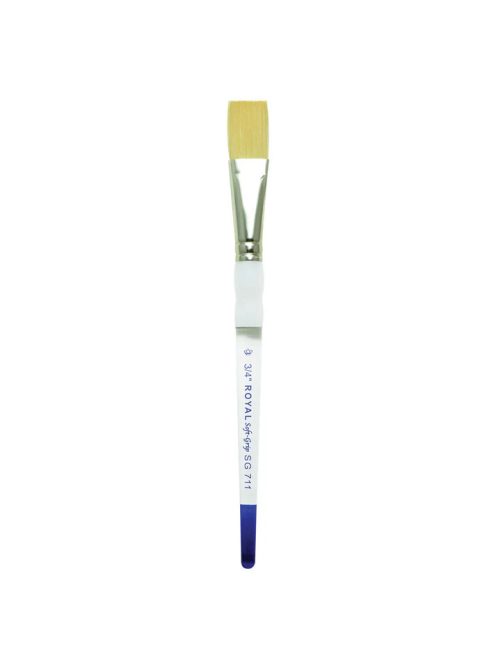 Ecset, Soft Grip Gold Taklon lapos ecset 3/4"