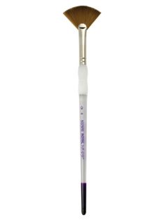Ecset, Soft Grip természetes haszású szintetikus szálú legyező ecset 4