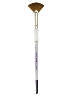 Ecset, Soft Grip természetes haszású szintetikus szálú legyező ecset 6